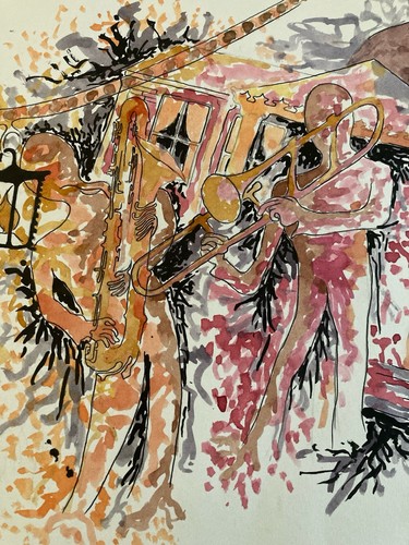Peinture gouache aquarellet - peinture,
